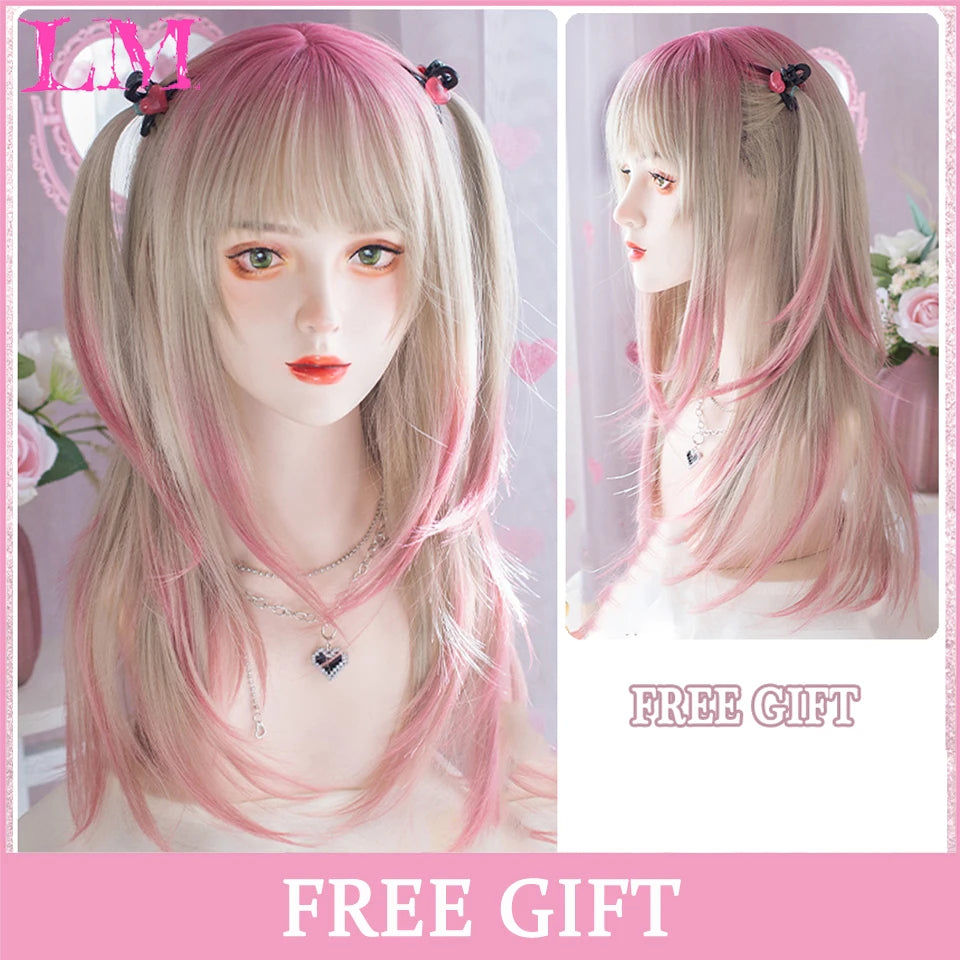 Cosplay Wig With Bangs