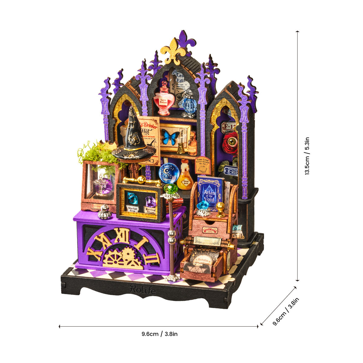 Robotime Rolife Curio Corner DIY Miniature House