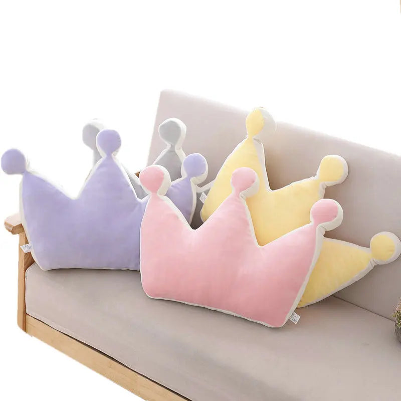 Soft Princess Crown Pillow