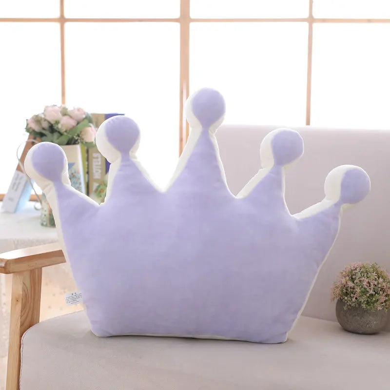 Soft Princess Crown Pillow