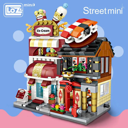 LOZ Mini Blocks Building Blocks City Series Mini Street