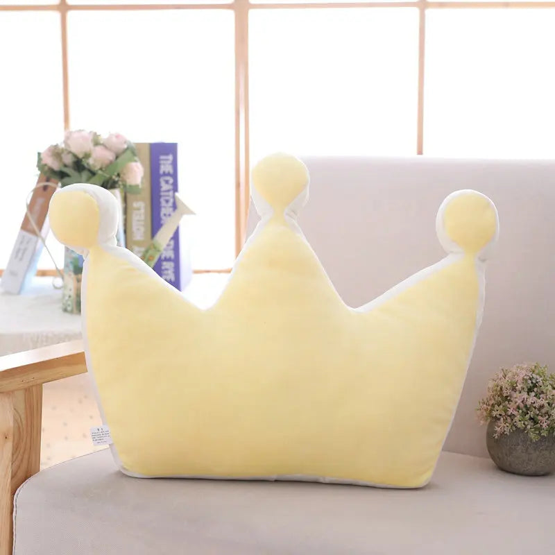 Soft Princess Crown Pillow