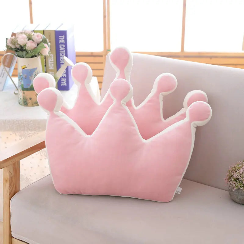 Soft Princess Crown Pillow