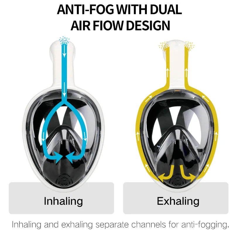 Professional Snorkeling Diving Mask Underwater