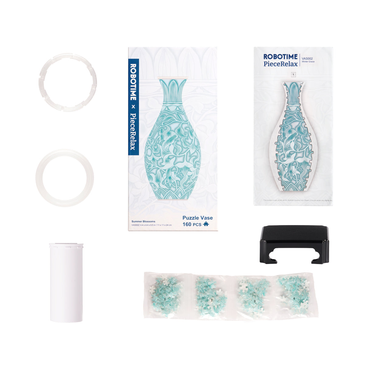 Robotime Puzzle Vase Summer Blossoms Emerald Garden VAS002