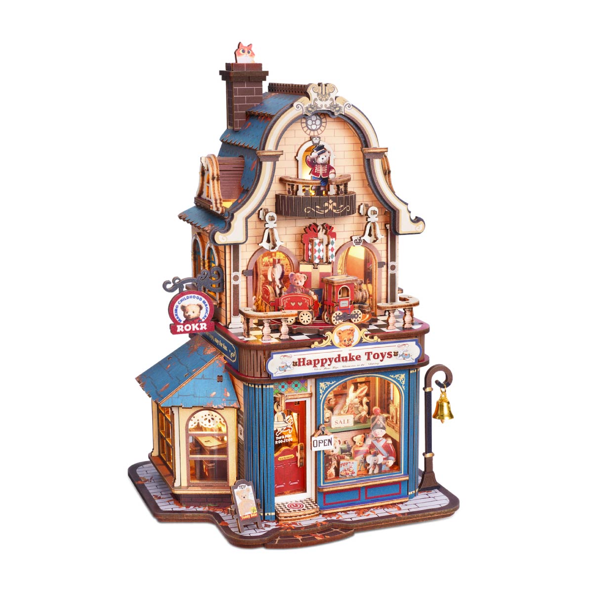 Robotime ROKR Happyduke Toys Wooden 3D Puzzle
