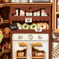 Robotime Rolife Fluffy Bakery DIY Book Nook