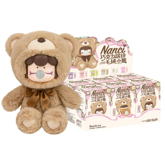 Robotime Rolife Nanci's Colorful Chocolate Cutie Bears Surprise Plush Dolls