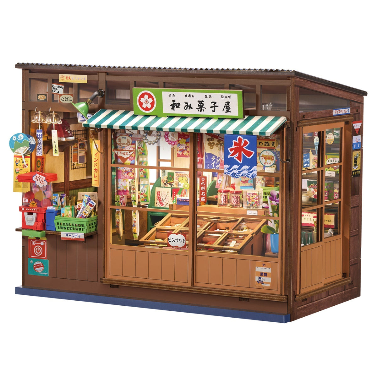 Robotime Rolife Nostalgic Corner Shop DIY Book Nook