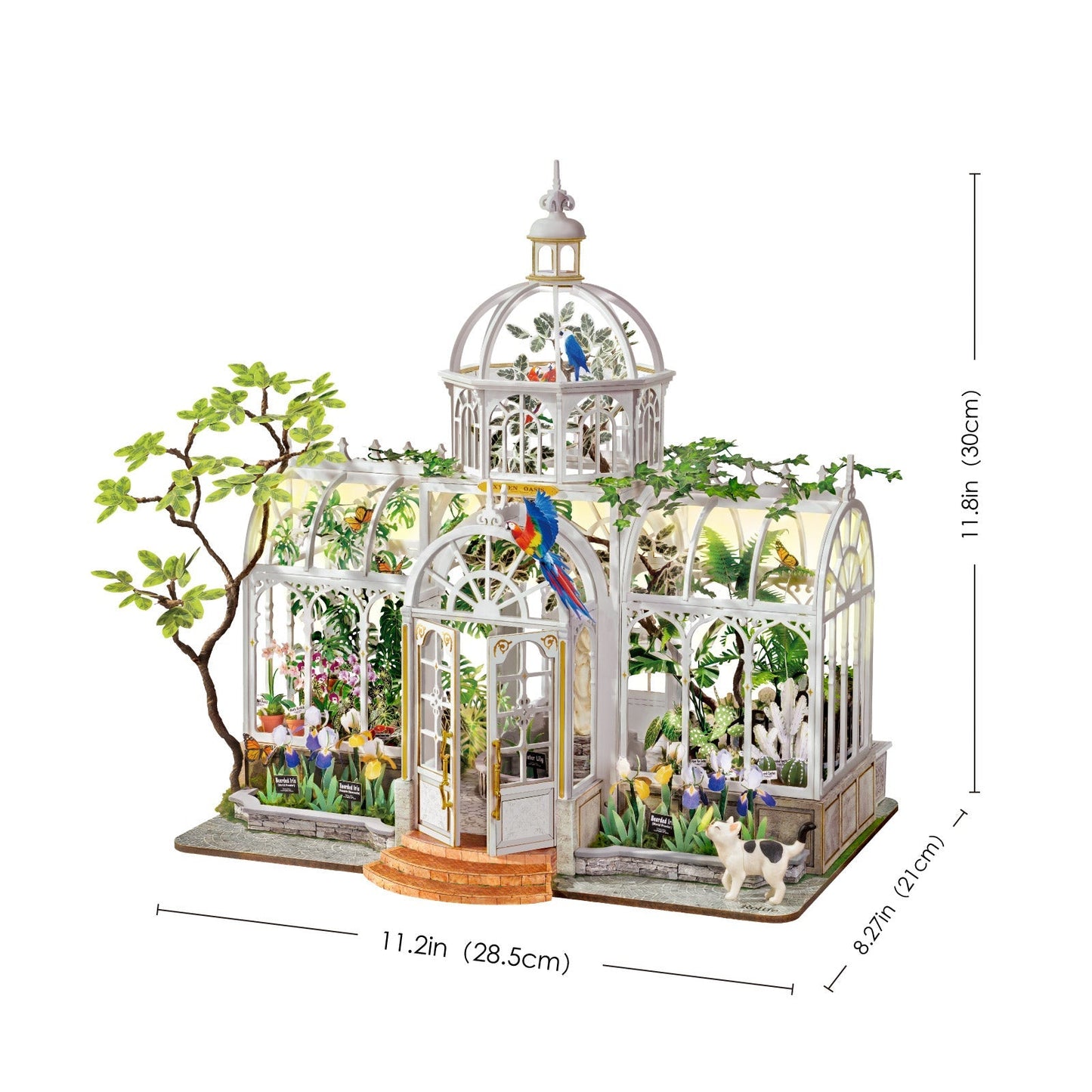Robotime Rolife Oxygen Oasis DIY Miniature House
