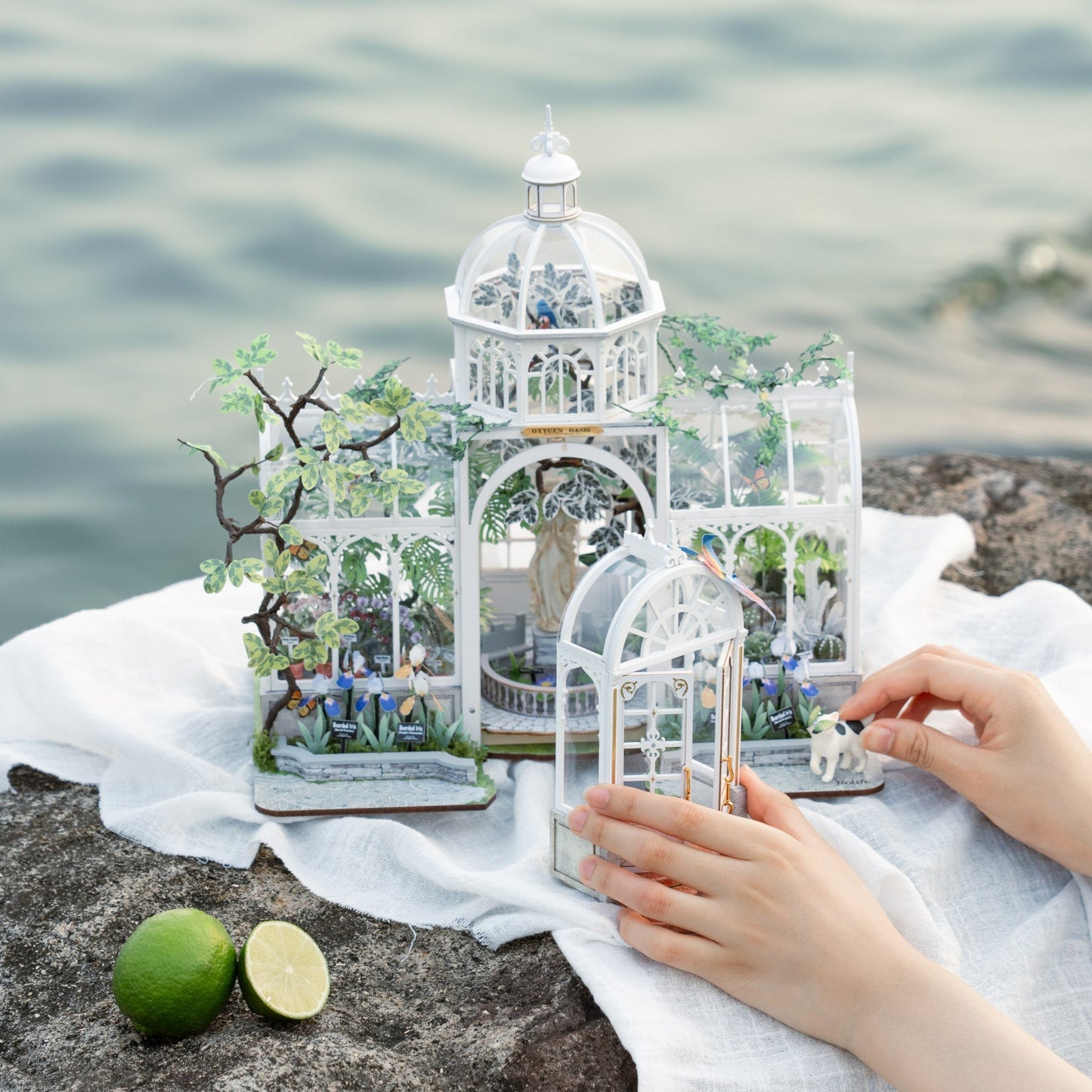 Robotime Rolife Oxygen Oasis DIY Miniature House