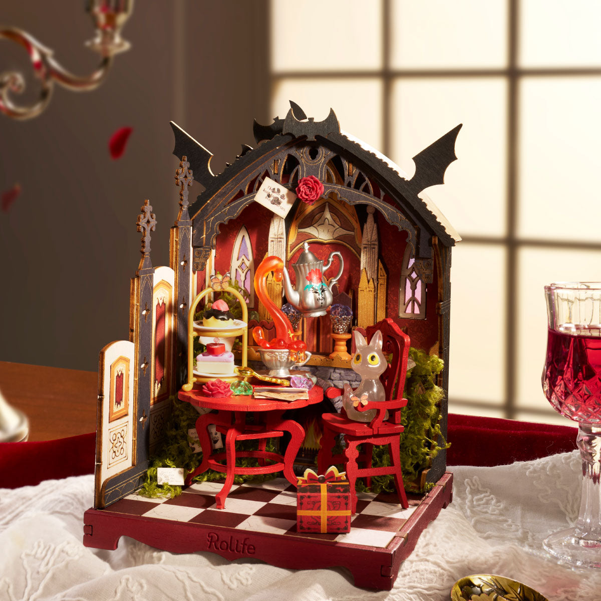 Robotime Rolife Rosa Salon DIY Miniature House
