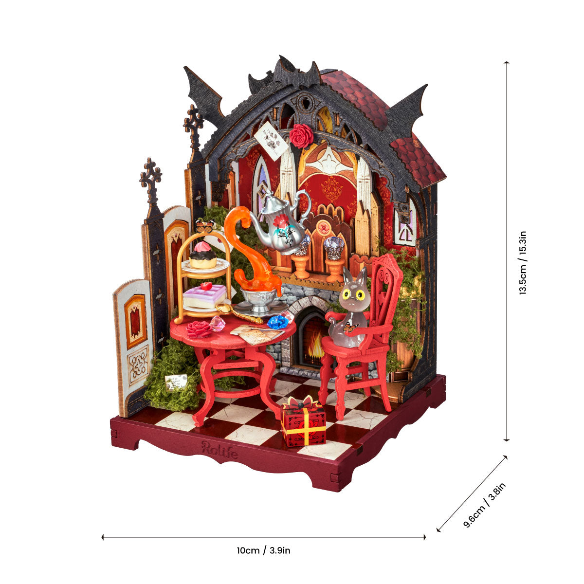 Robotime Rolife Rosa Salon DIY Miniature House