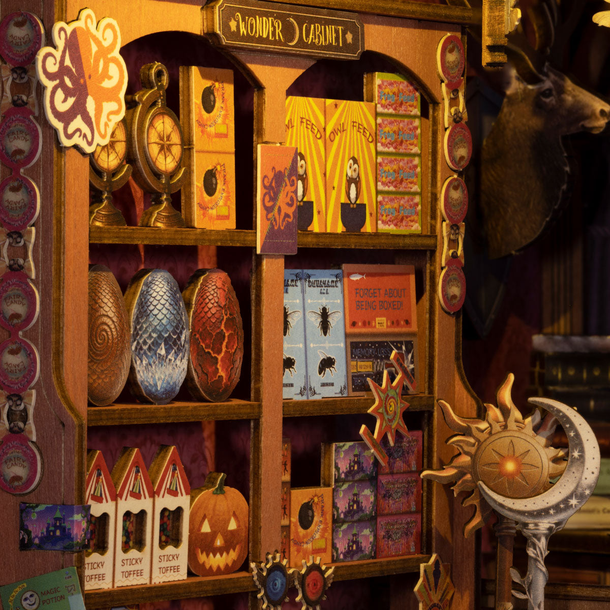 Robotime Rolife Whisper Magic Shop DIY Book Nook