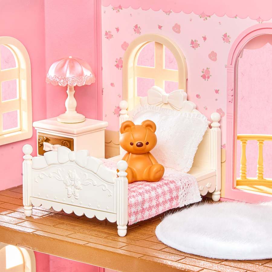 Robotime Rolife DIY Dollhouse Kit- Haley Island Fairy Rose Cottage HH001