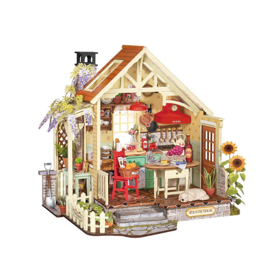 Rolife DIY Miniature House - Sunlit Farmhouse Kitchen DH101