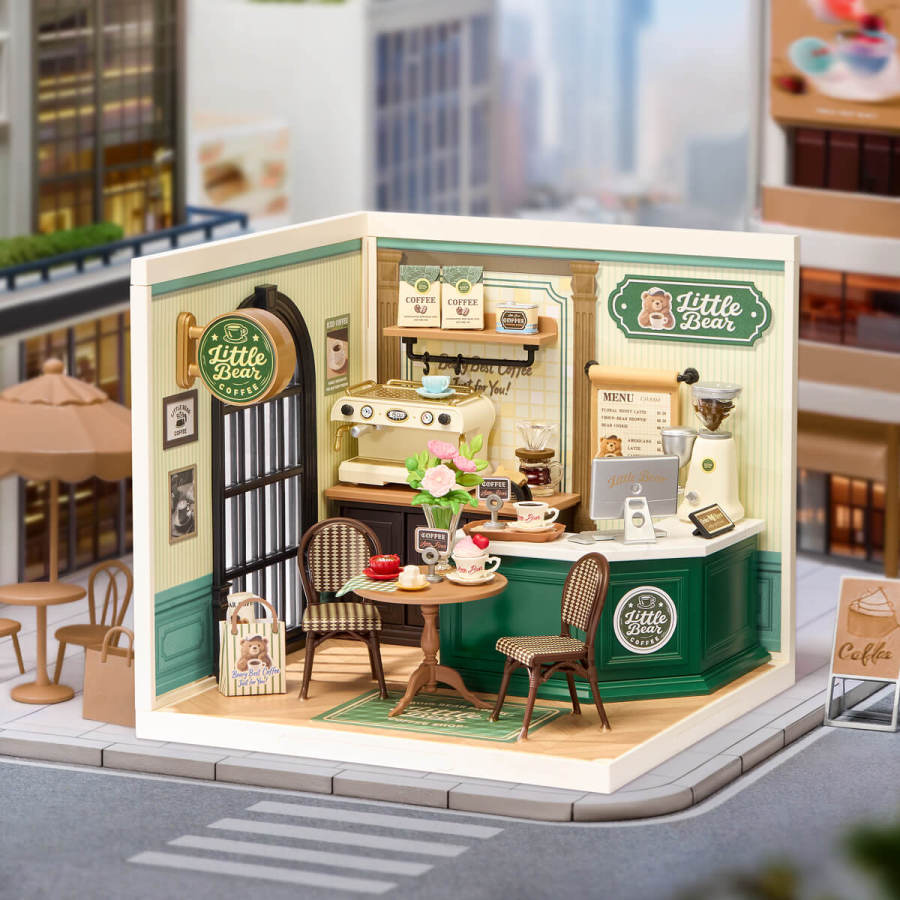Rolife Perfect Romance Cafe Super Creator Miniature House DW028