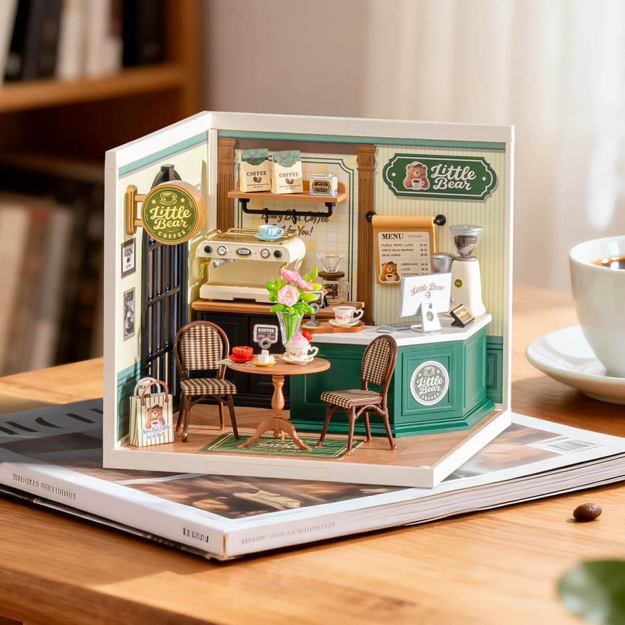 Rolife Perfect Romance Cafe Super Creator Miniature House DW028