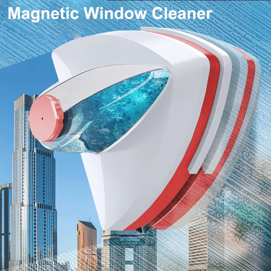 Magnetic Window Cleaner Brush Automatic Water Discharge