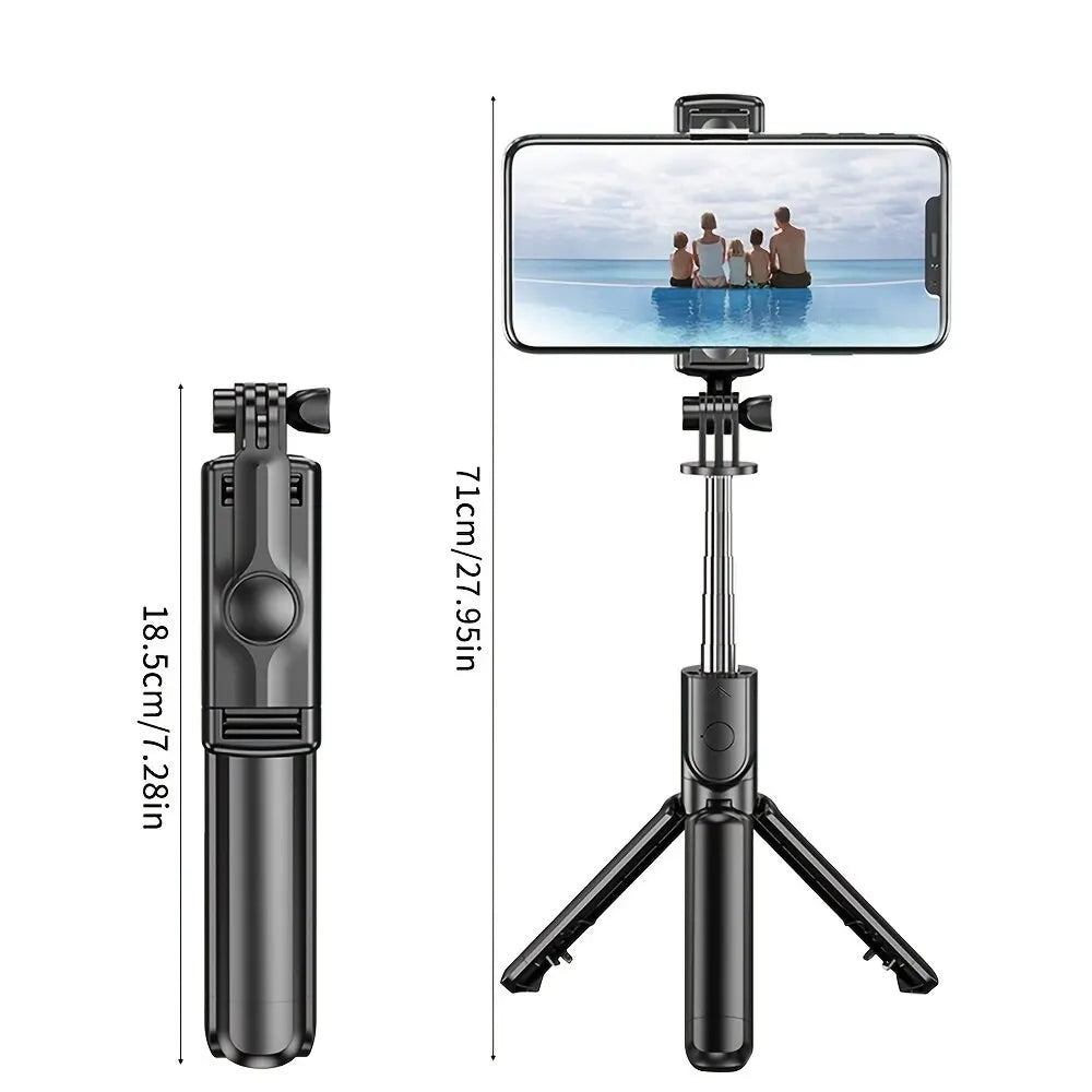 Handheld 360 Degree Flexible Sports Camera Monopod Stand