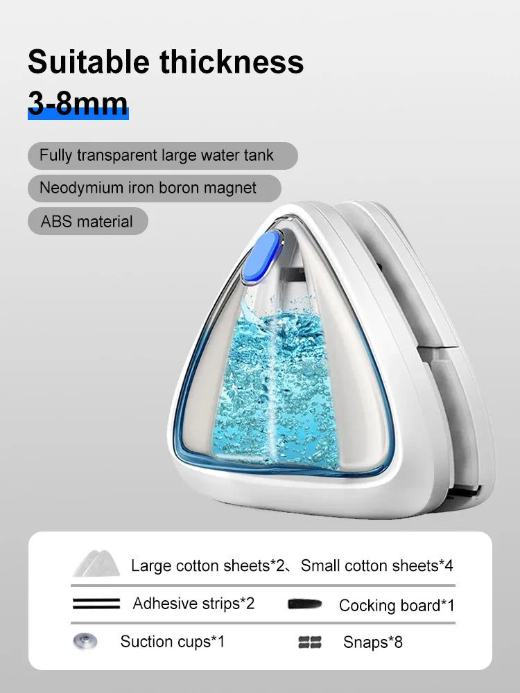 Double Sided Magnet Windows Cleaner
