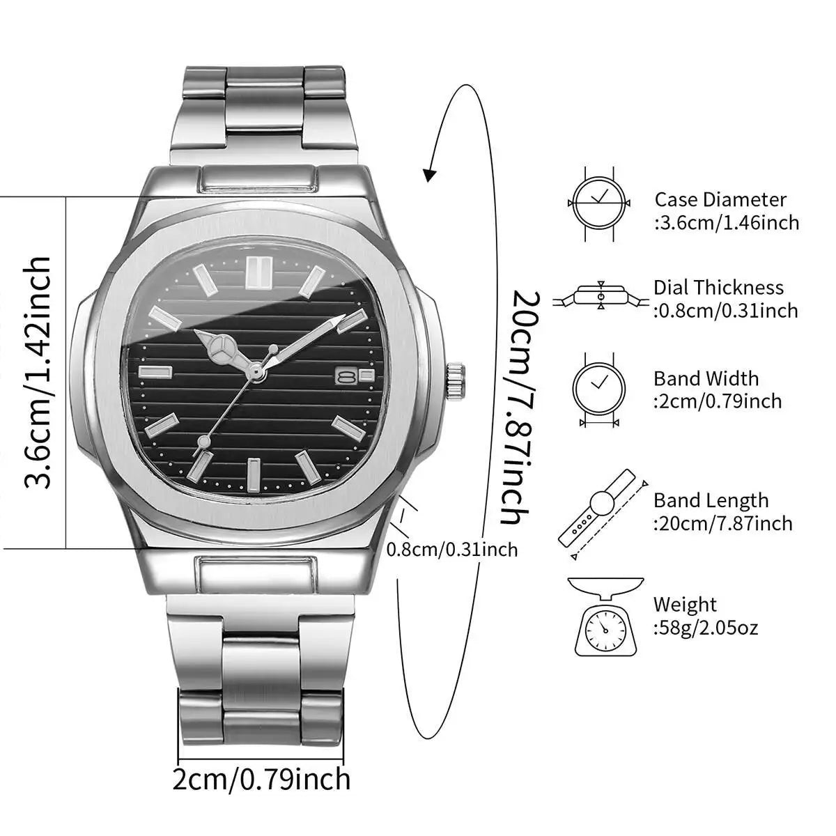 Quartz Men Business Watches
