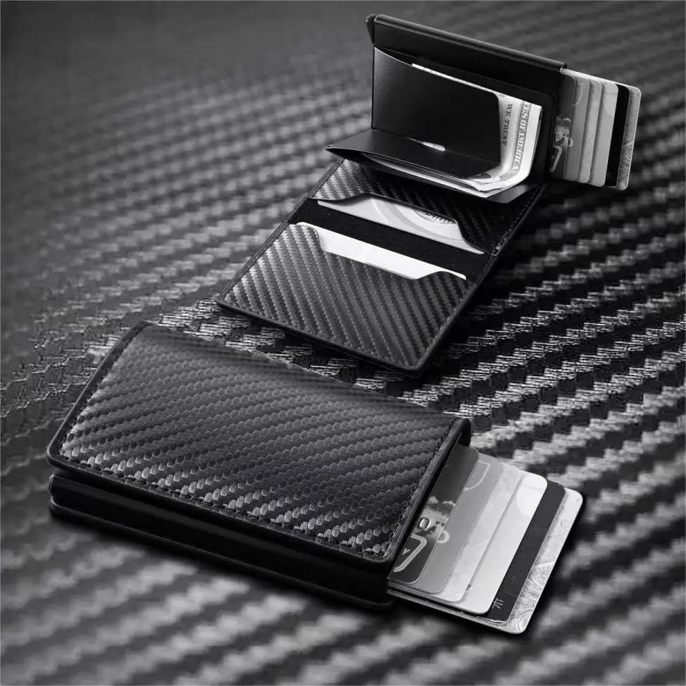 Minimalist RFID Blocking Men's Card Holder Wallet