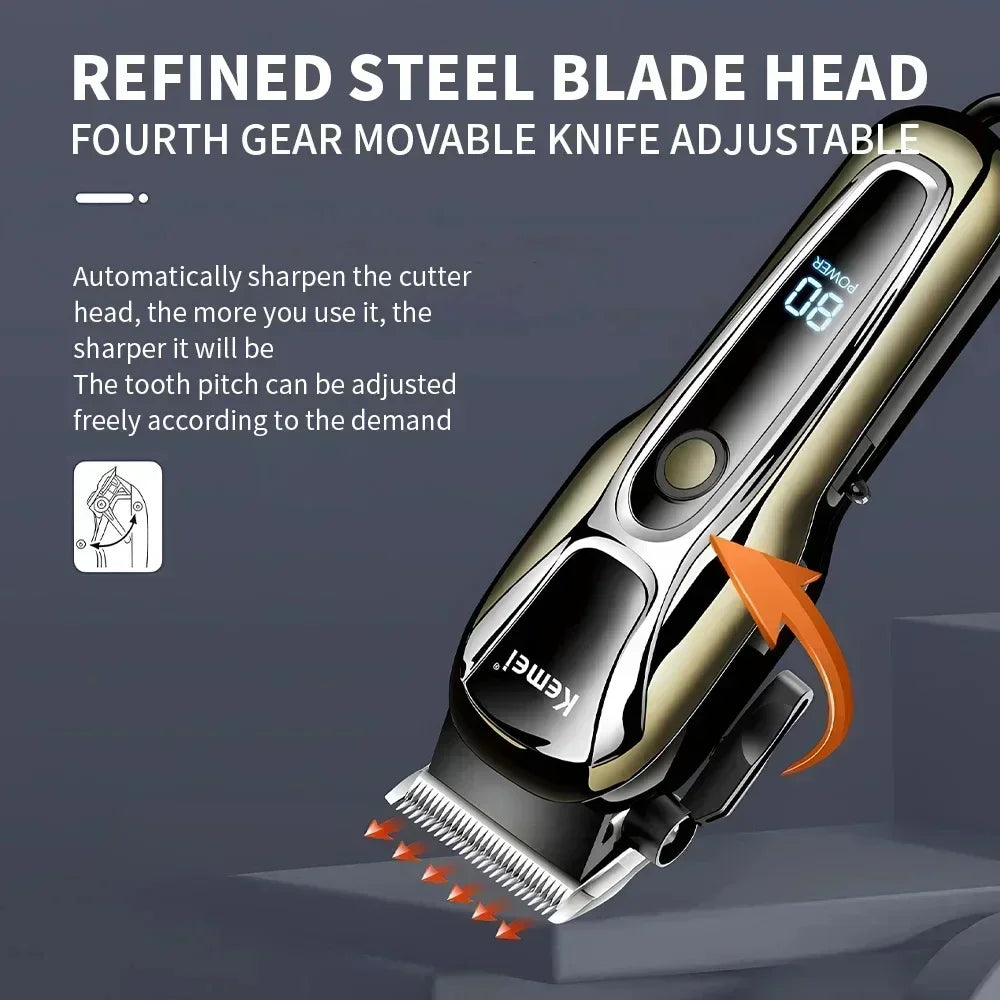 Kemei PG1990A Rechargeable Hair Clipper