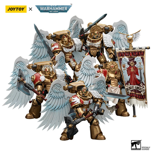JOYTOY Warhammer 40k 1/18 Action Figures 12.2cm Blood Angels Sanguinary Guard