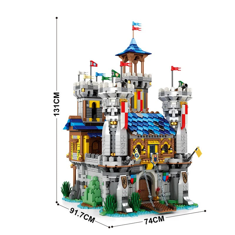 Reobrix Medieval Castle Building Blocks 2599pcs