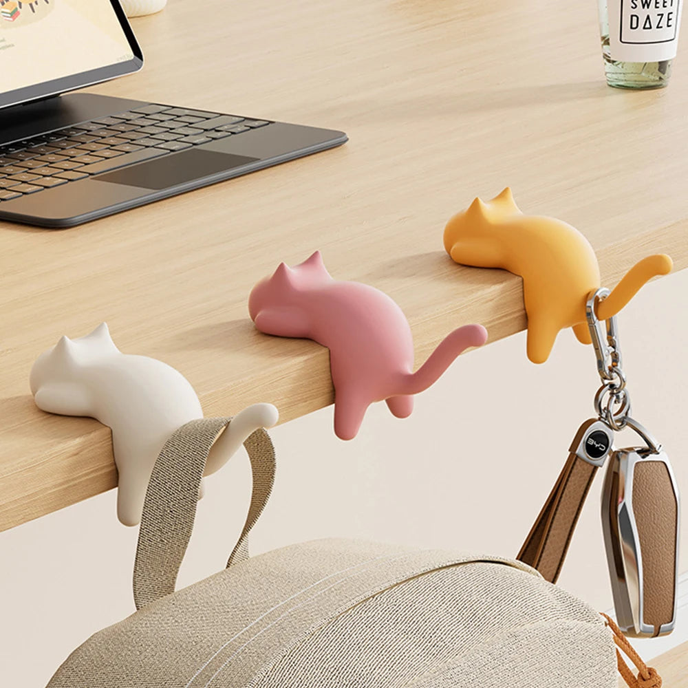 Cat Shaped No Trace Hooks
