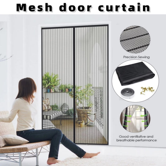 Magnetic Screen Door Curtain Anti Mosquito Automatic Closing