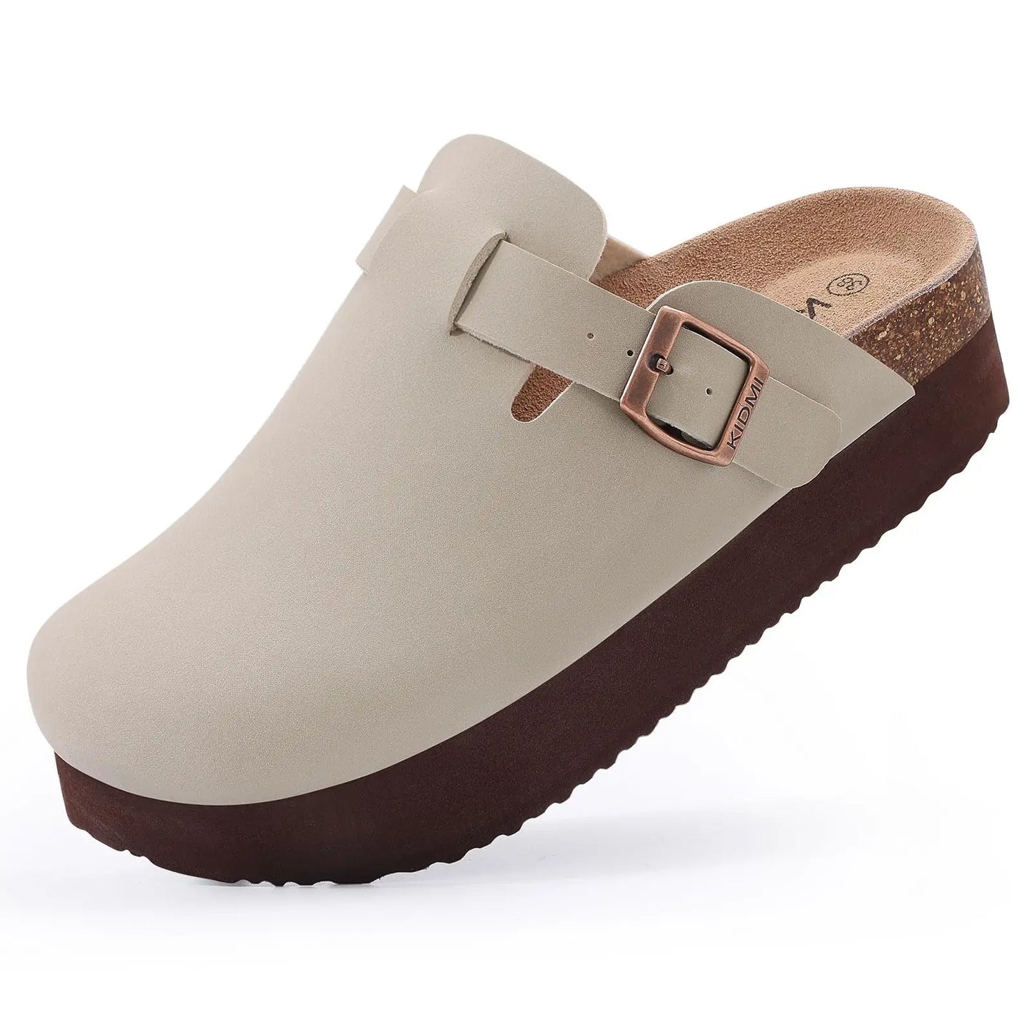 Classic Cork Clogs Suede Sandals With Arch Support