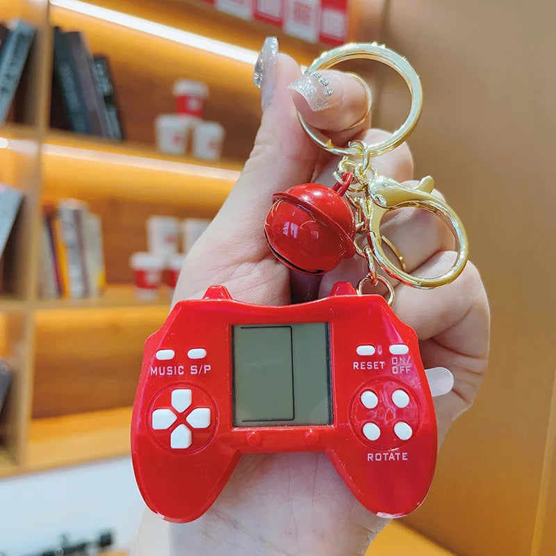 Console Handheld Building Blocks Game