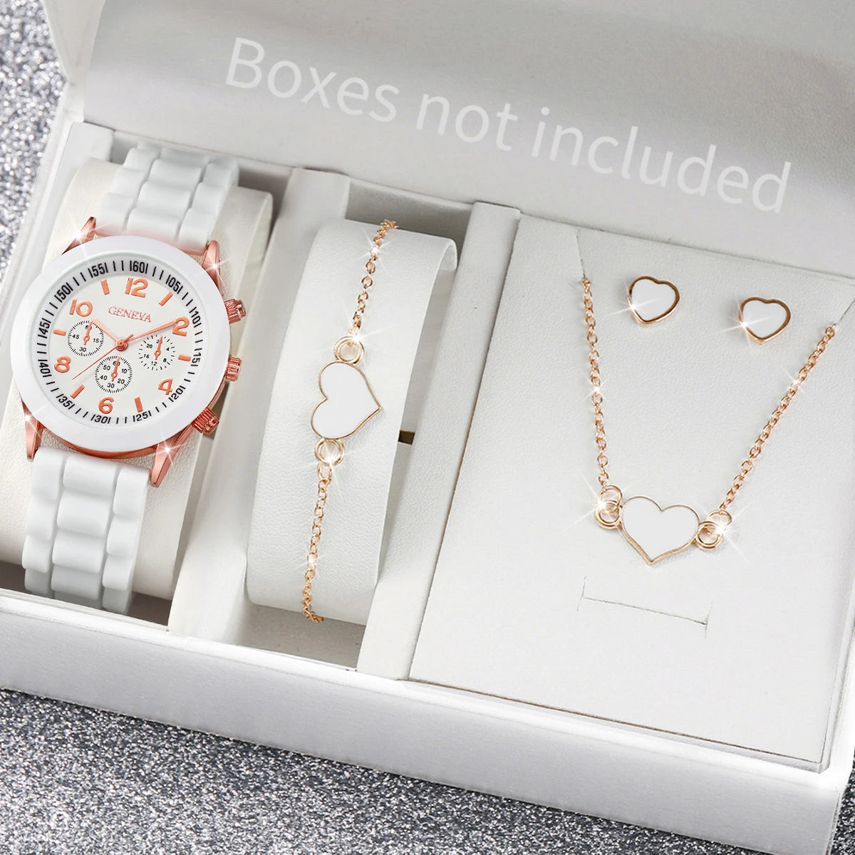 Women Watches Jewelry Set