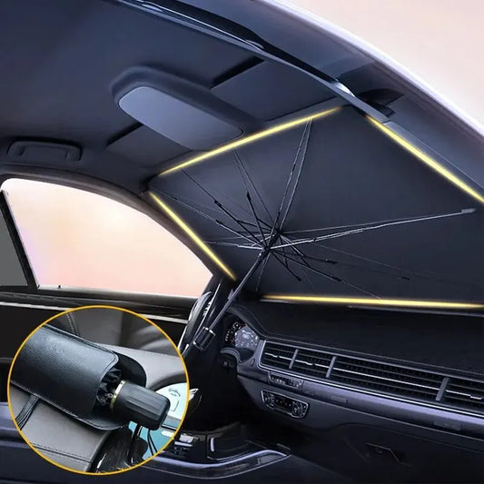 Car Sunshade Umbrella Windshield Foldable