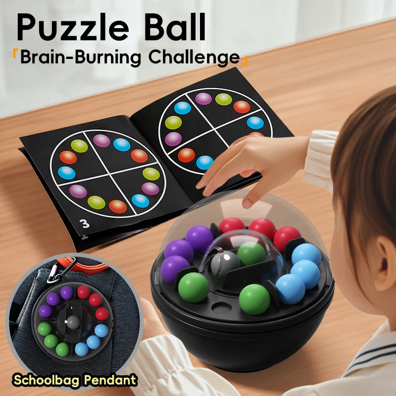 Rotating Puzzle Ball Brain Teaser