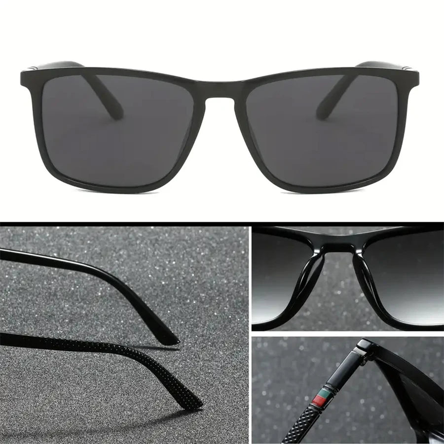 Classic Square Sunglasses Comfortable Lightweight