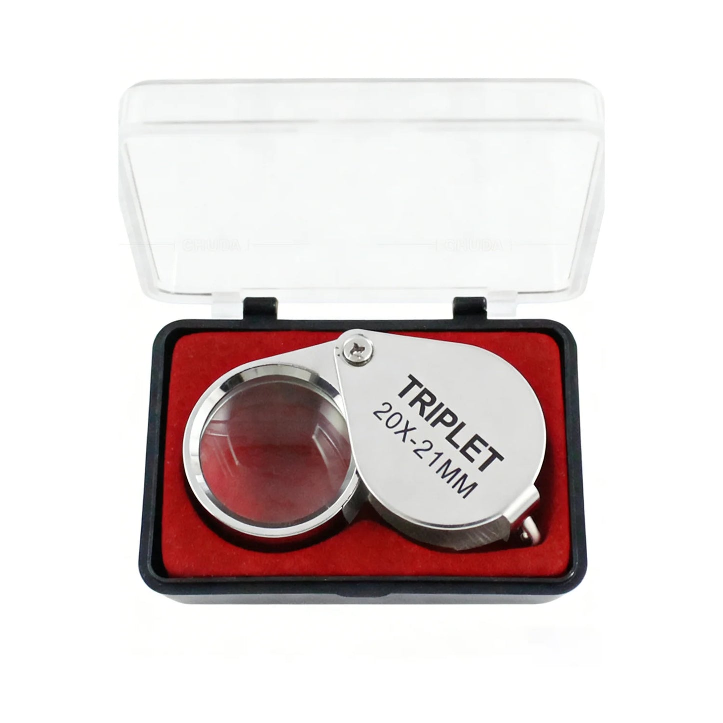 10-30X gold/silver 3 piece jewelry/reading magnifying glass