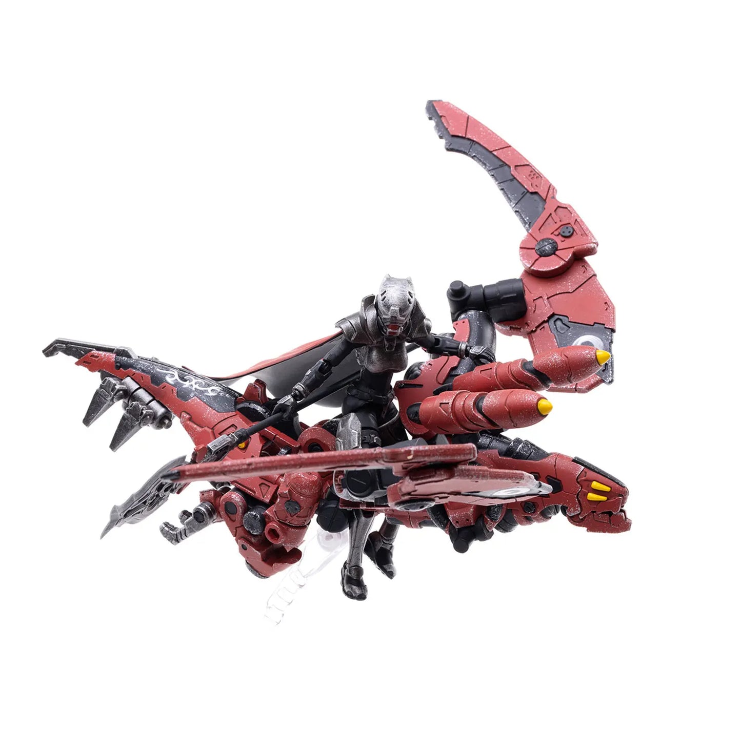 JOYTOY Battle for the Stars 1/18 Action Figures Anime 15cm Saluk Flame Dragon Cavalry Crimson Shadow