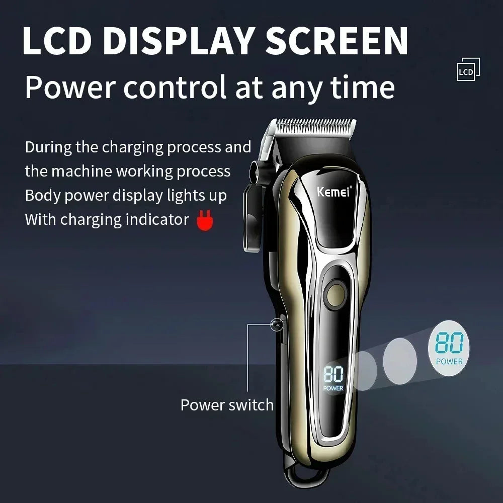 Kemei PG1990A Rechargeable Hair Clipper