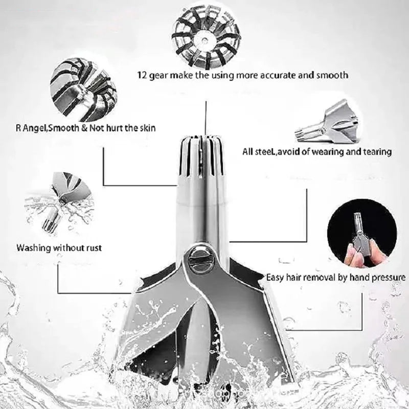 Nose Hair Trimmer Washable Manual