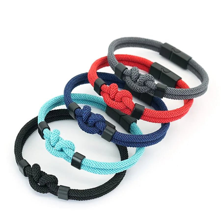 Knot Bracelet High Quality 4mm Cord 5 Color
