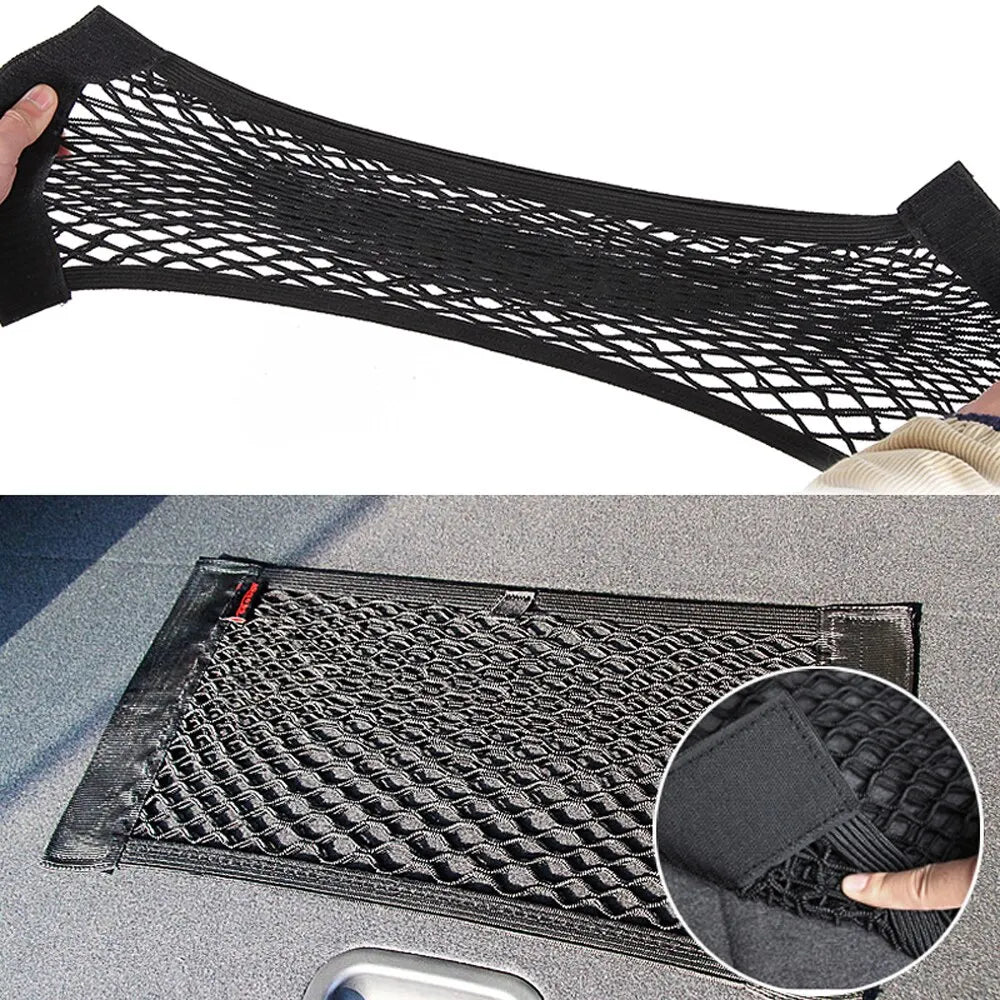 Car Back Rear Mesh Trunk Seat Elastic String Net