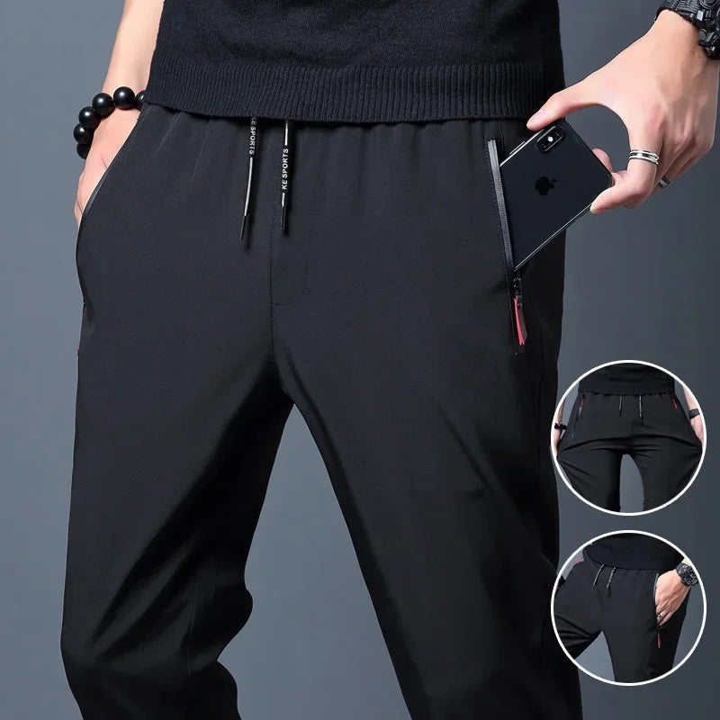 Men's Casual Pants Stretch Slim Fit