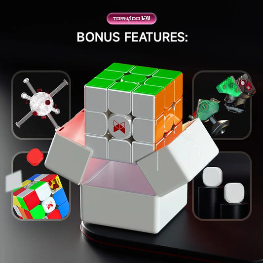 QiYi X-MAN Tornado V4 M 3x3 Magic Cube