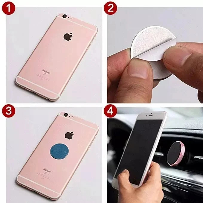 1/20Pcs Magnetic Metal Plate Sticker For Magnetic Car Phone Holder