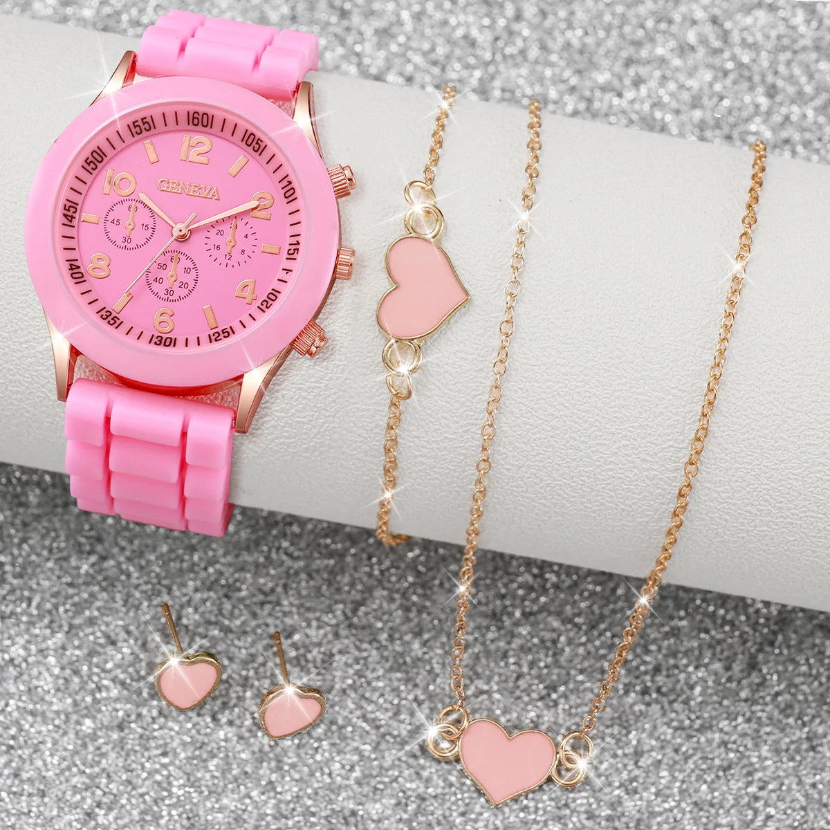 Women Watches Jewelry Set