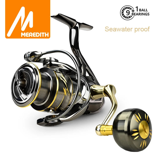 MEREDITH EZGO Anti-seawater corrosion Spinning Fishing Reel