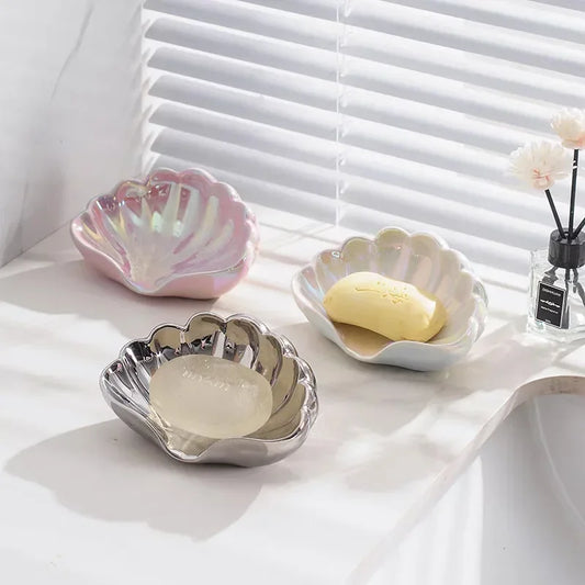 Shell Ceramic Soap Dish